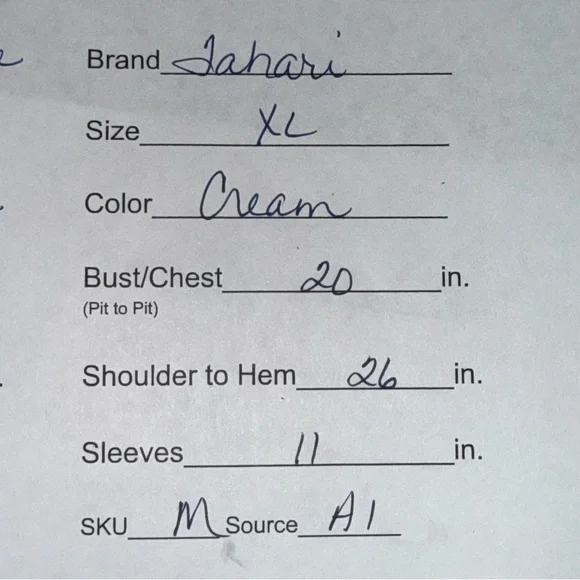 Tahari Cream Ruched Sleeve Top XL Soft Stretch Minimal Chic Blouse - Picture 9 of 9